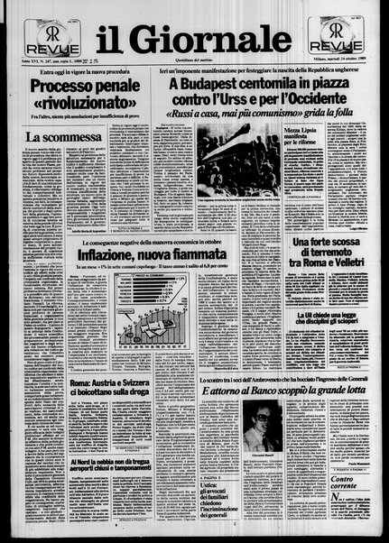 Il giornale : quotidiano del mattino